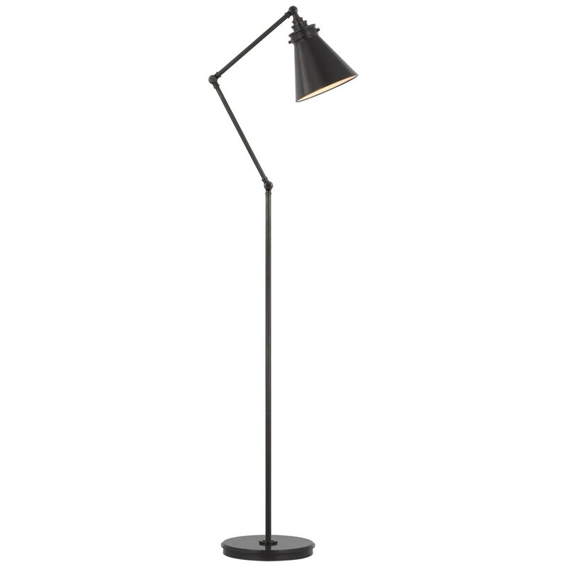 Parkington Medium Articulating Floor Lamp in Bronze