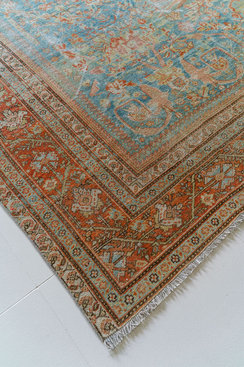 District Loom Antique Mustafi Mahal rug-Marie