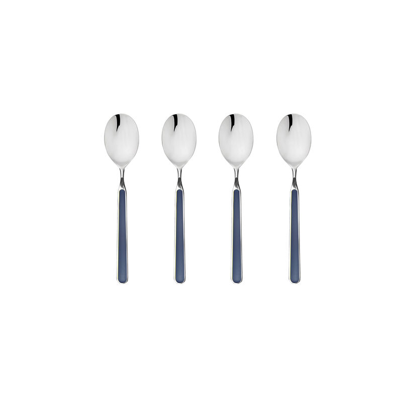 Fantasia 4-Piece Coffee Spoon Set in Mustard