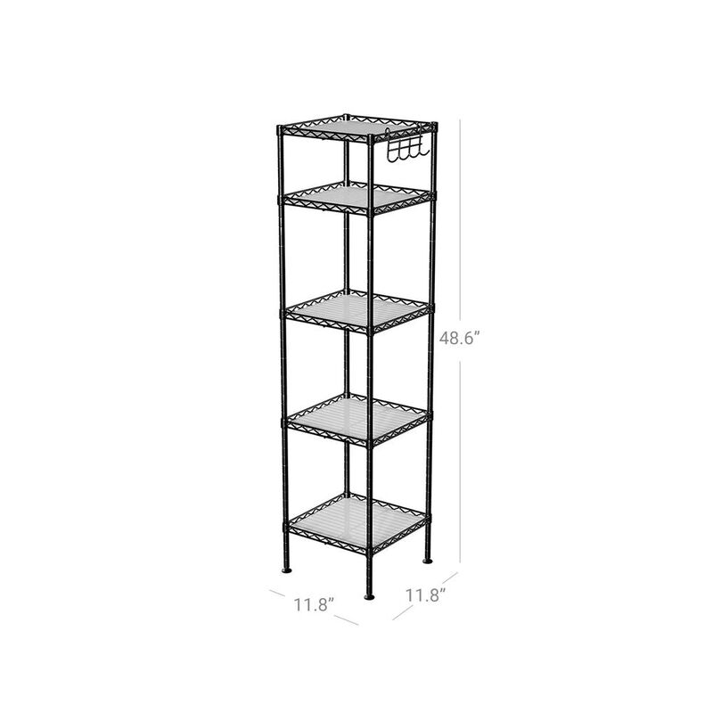 BreeBe 220lb Capacity Bathroom Shelf