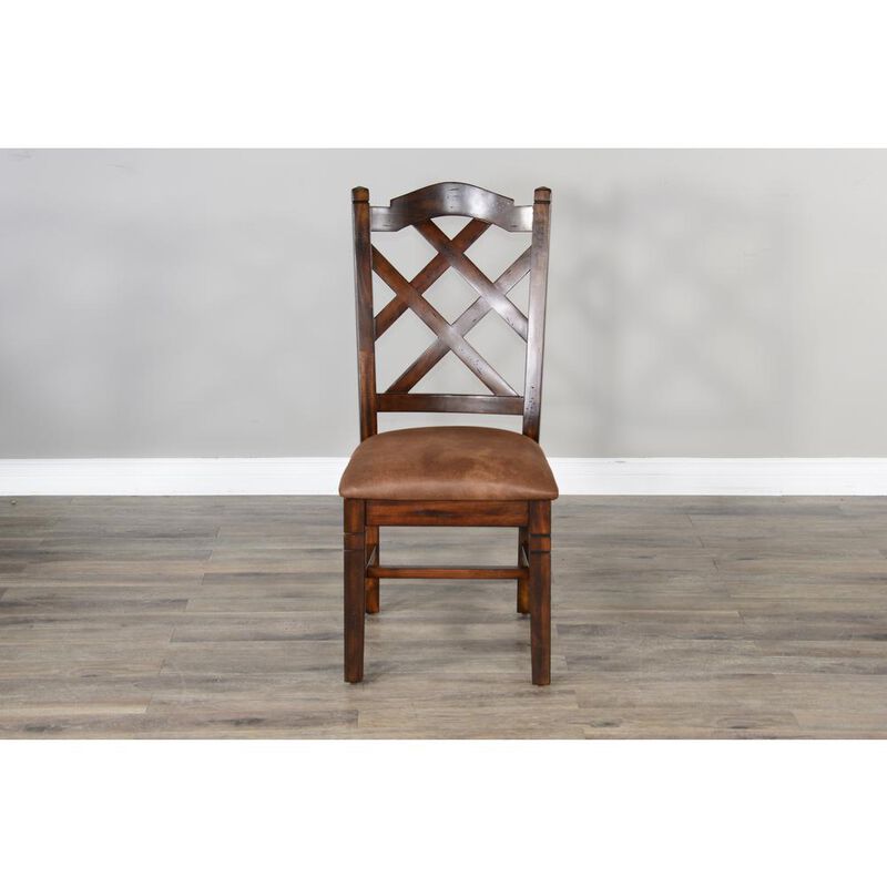 Sunny Designs Double Crossback Dining Chair