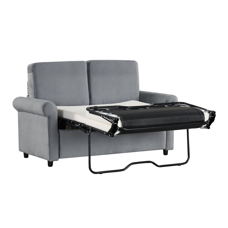 Merax Pull Out Sleeper Sofa Bed with Two USB Ports