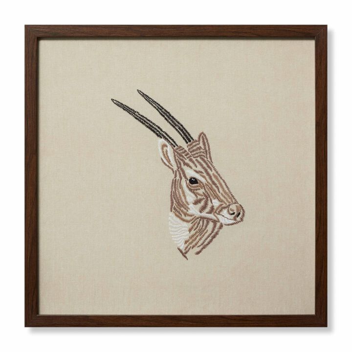 Saola Beige Ivory Wall Art