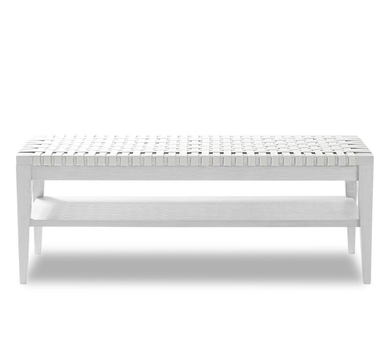 Staycation Woven Bench