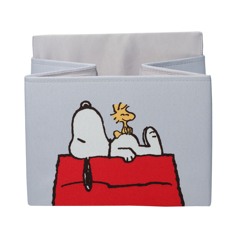 Lambs & Ivy Snoopy Foldable/Collapsible Storage Bin/Basket Organizer w/ Handles