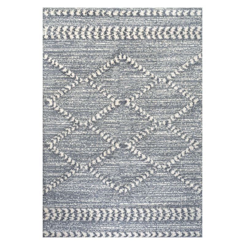 Sofie Moroccan Trellis High-Low Area Rug