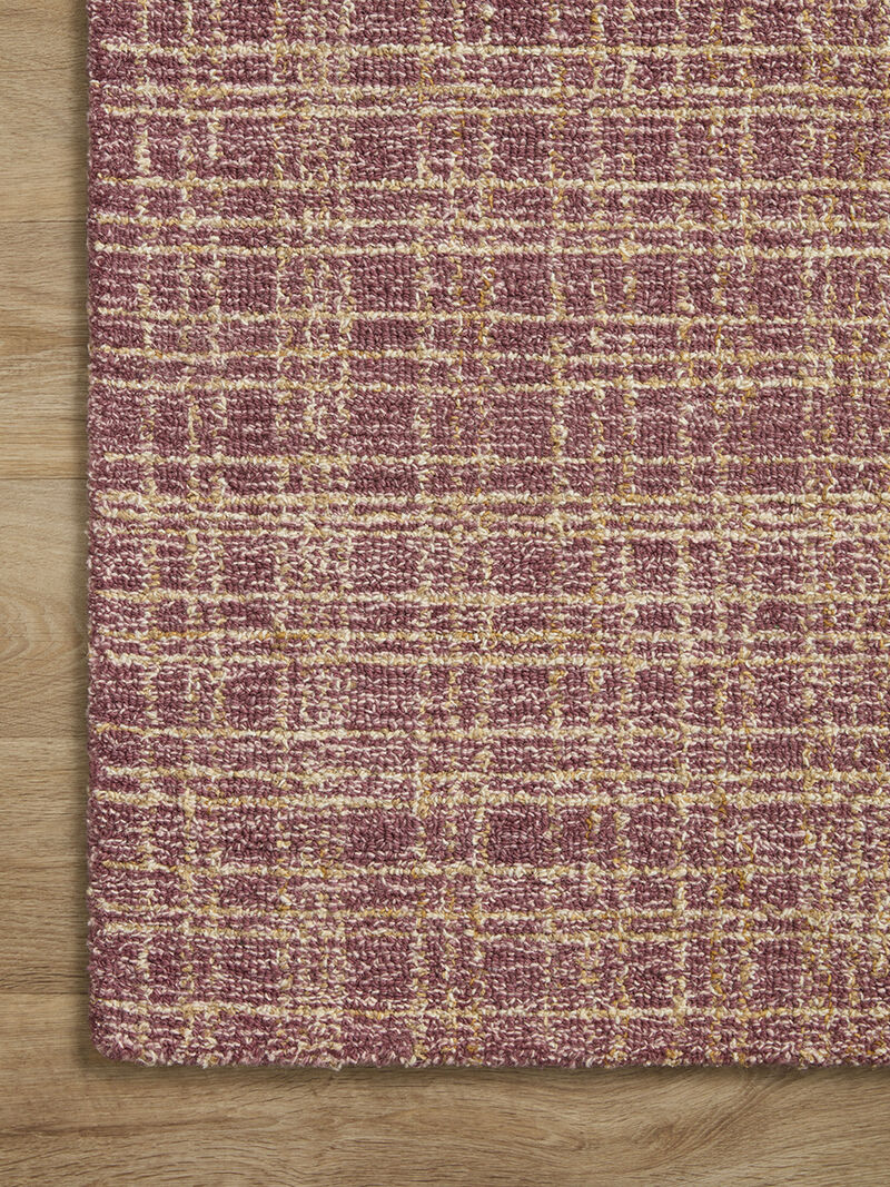 Polly POL03 Berry/Natural 5' x 7'6" Rug