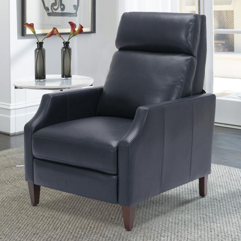 Comfort Pointe Balantyne Push Back Recliner - Midnight Blue