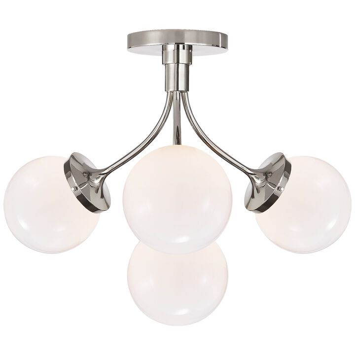 Prescott Lrg Semi-Flush Mount