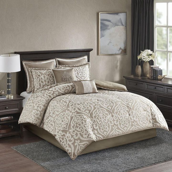 Belen Kox 8-Pieces Jacquard Comforter Set, Belen Kox