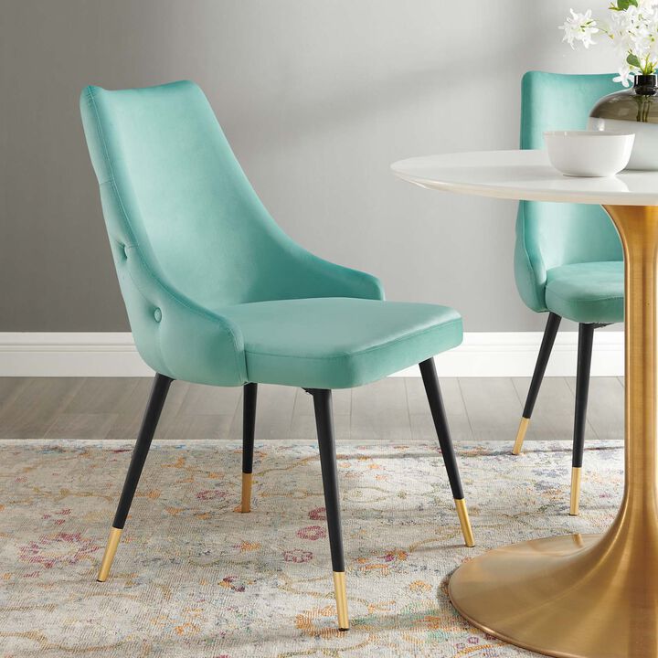 Adorn Tufted Performance Velvet Dining Side Chair