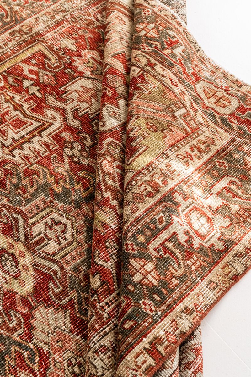 District Loom Vintage Heriz Area Rug-Dawson