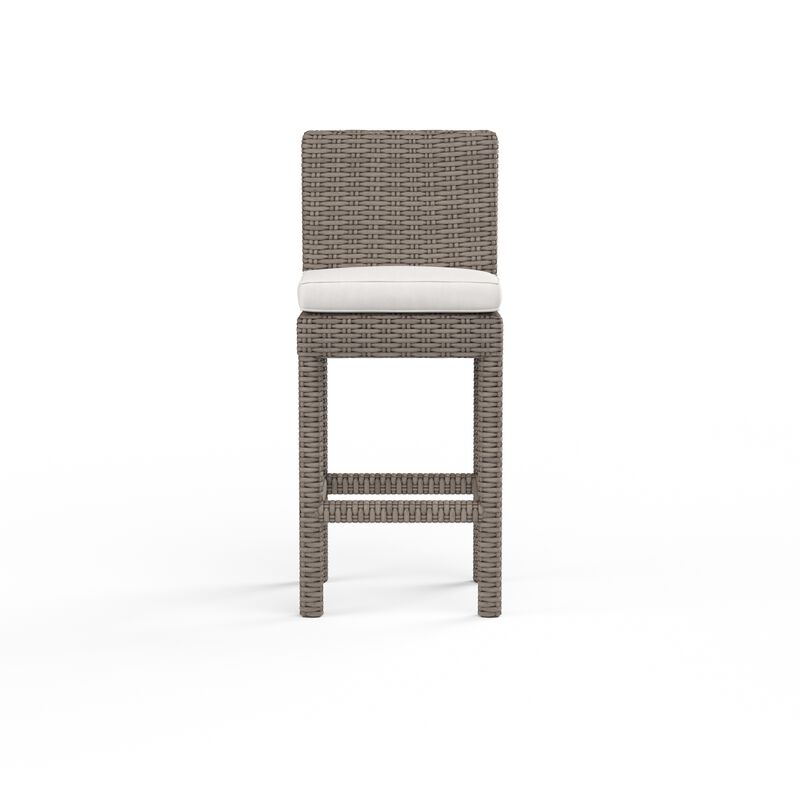 Coronado Barstool in Canvas Flax w/ Self Welt