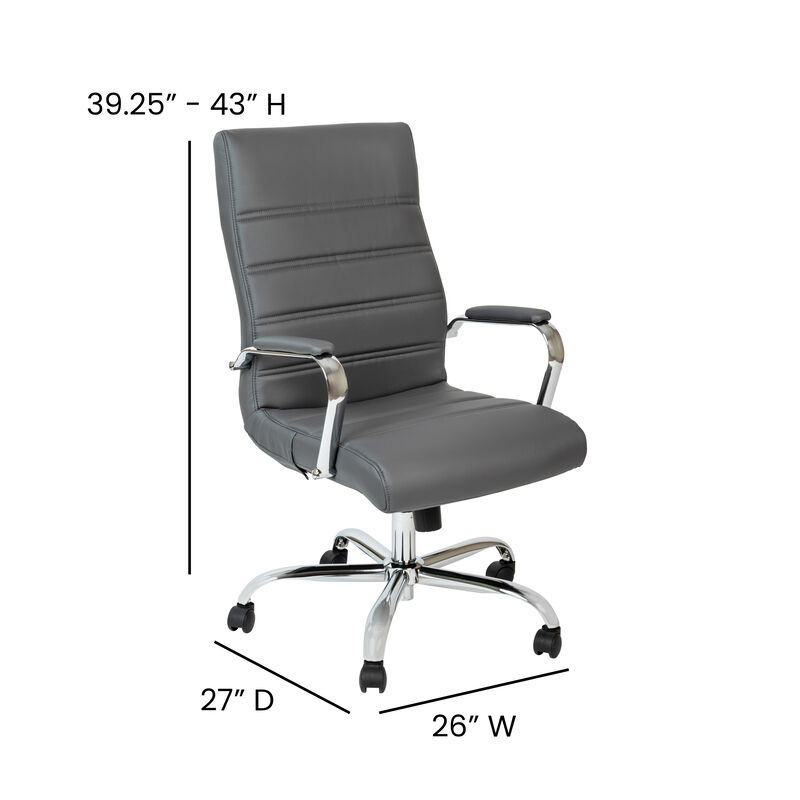 Flash Furniture  High Back  Leather Executive Swivel Chair