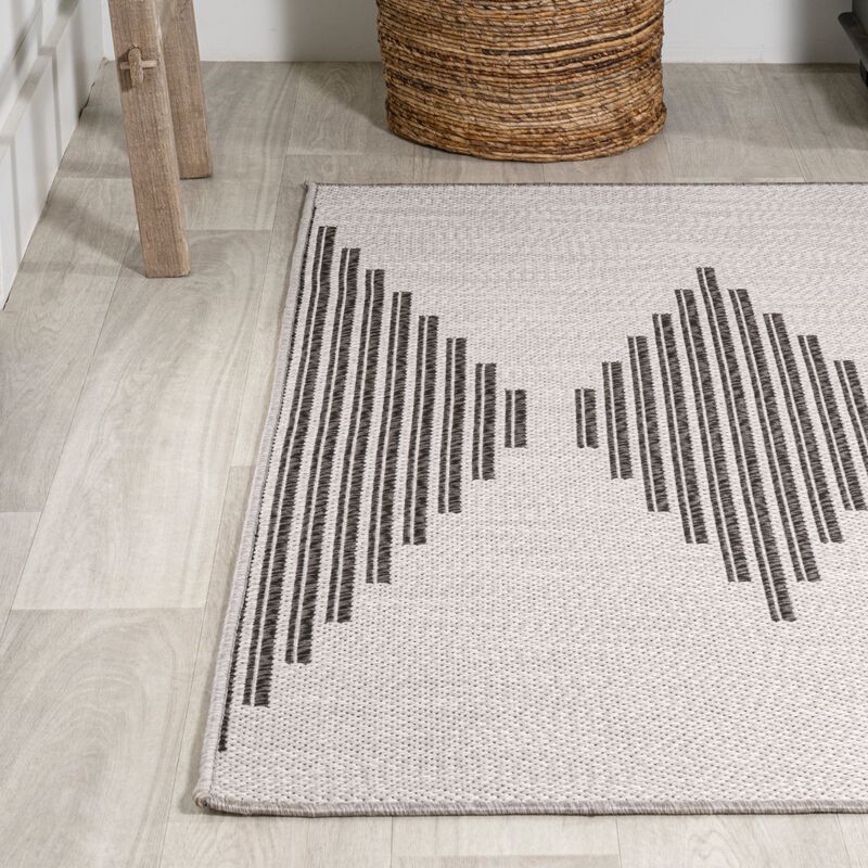 Vinales Diamond Stripe Indoor/Outdoor Area Rug