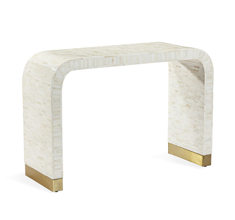 Beacon Console Table - Cream