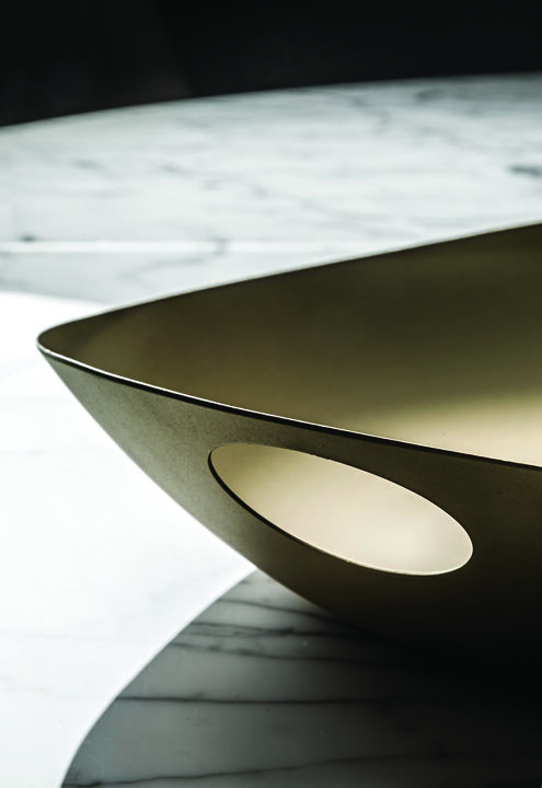 Atmosfera Tray in Materic Gold