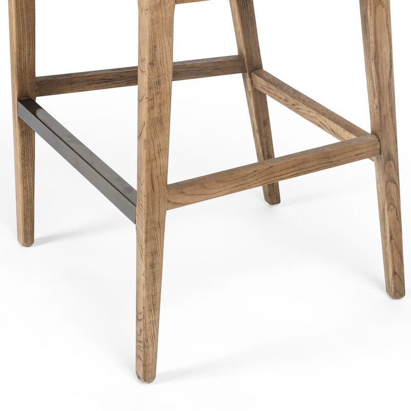 Antonia Cane Arm Bar Stool in Brown