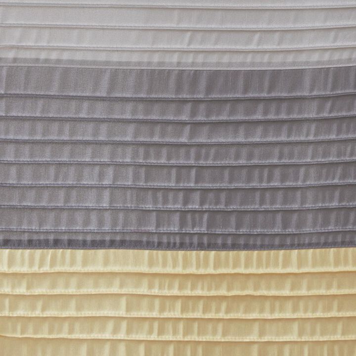 Belen Kox SilkEssence Colorblock Shower Curtain, Belen Kox