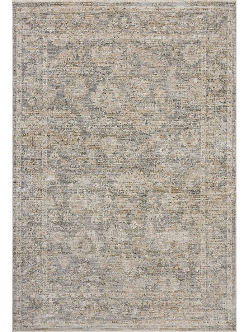 II Tabitha Slate/Natural 7'10" x 10' Area Rug by Loloi II