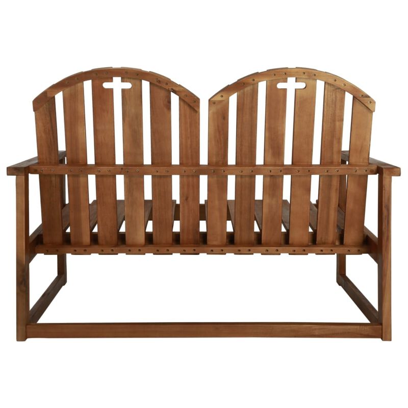 vidaXL Garden Bench 43.3" Solid Acacia Wood