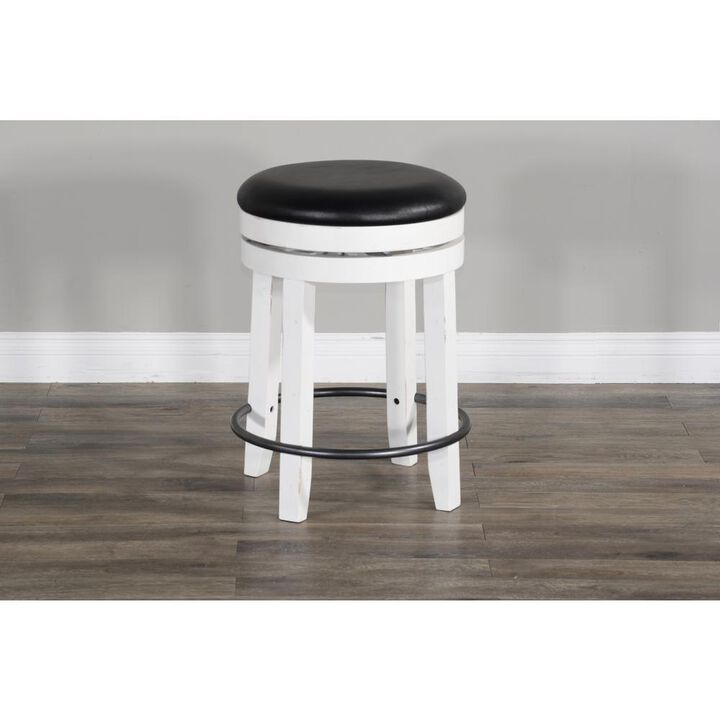 Sunny Designs Counter Swivel Stool, Cushion Seat