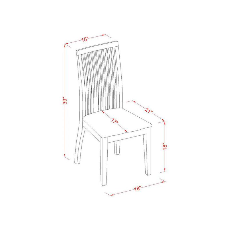 Dining Room Set Buttermilk & Cherry