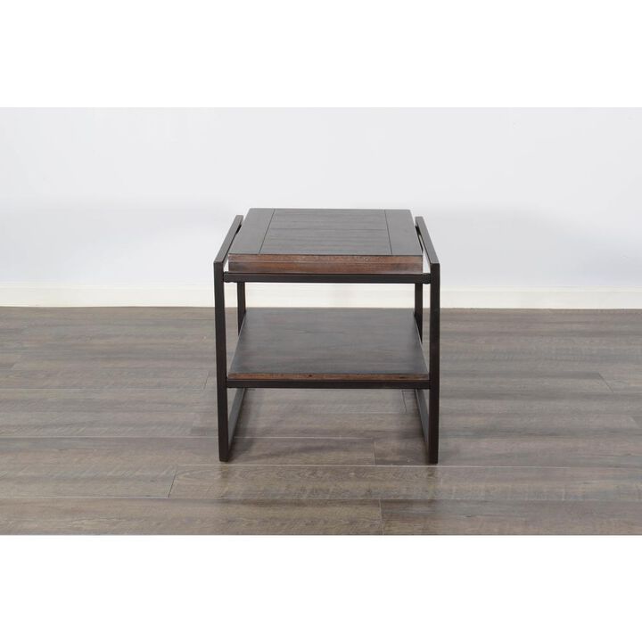 Sunny Designs French Metal Sled Base End Table