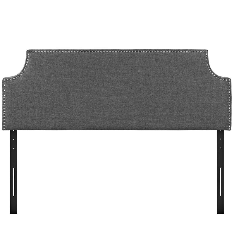 Modway - Laura King Upholstered Fabric Headboard Gray