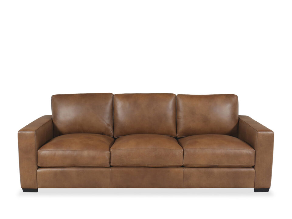 Dawkins Leather Sofa