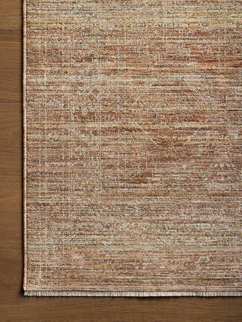 II Tabitha Clay/Natural 2'7" x 8'0" Runner Rug by Loloi II