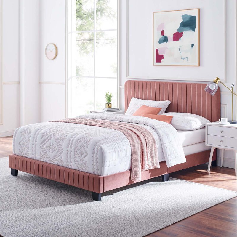 Modway - Celine Channel Tufted Performance Velvet Full Bed