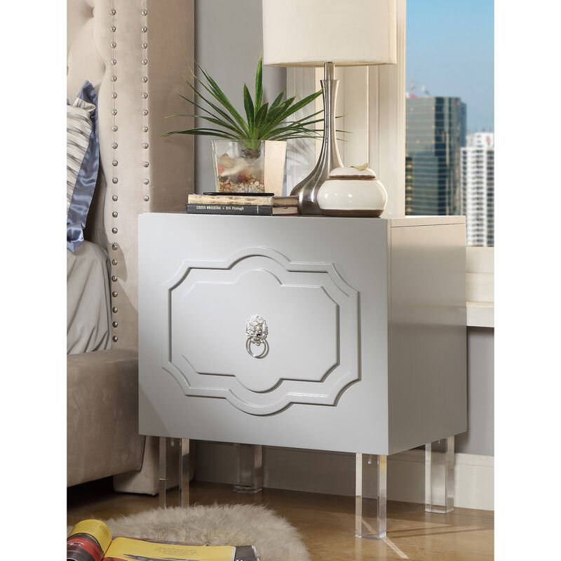 Inspired Home Marisol  Side Table/Accent Table/Nightstand