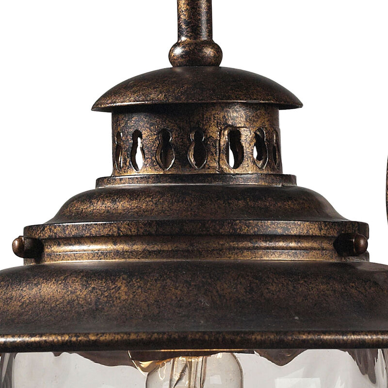 Searsport 13'' High 1-Light Bronze Outdoor Sconce