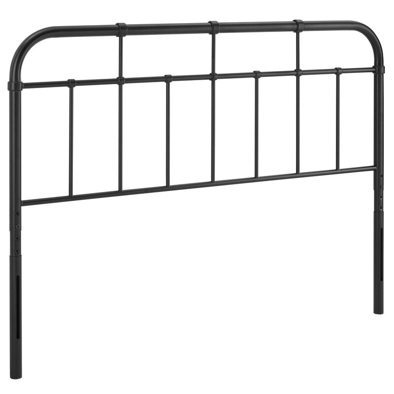 Modway - Alessia King Metal Headboard Black