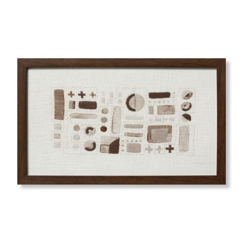 Taliesen Ivory Grey Wall Art