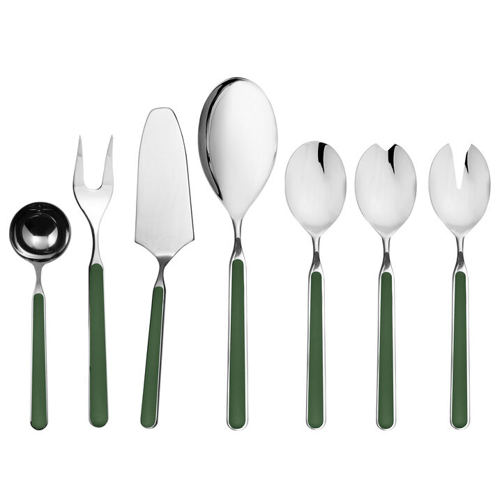 Fantasia 7-Piece Serving Set in Green