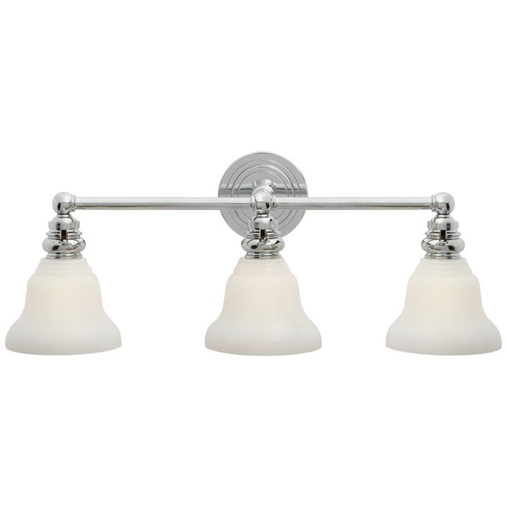 Boston Functional Triple Light in Chrome