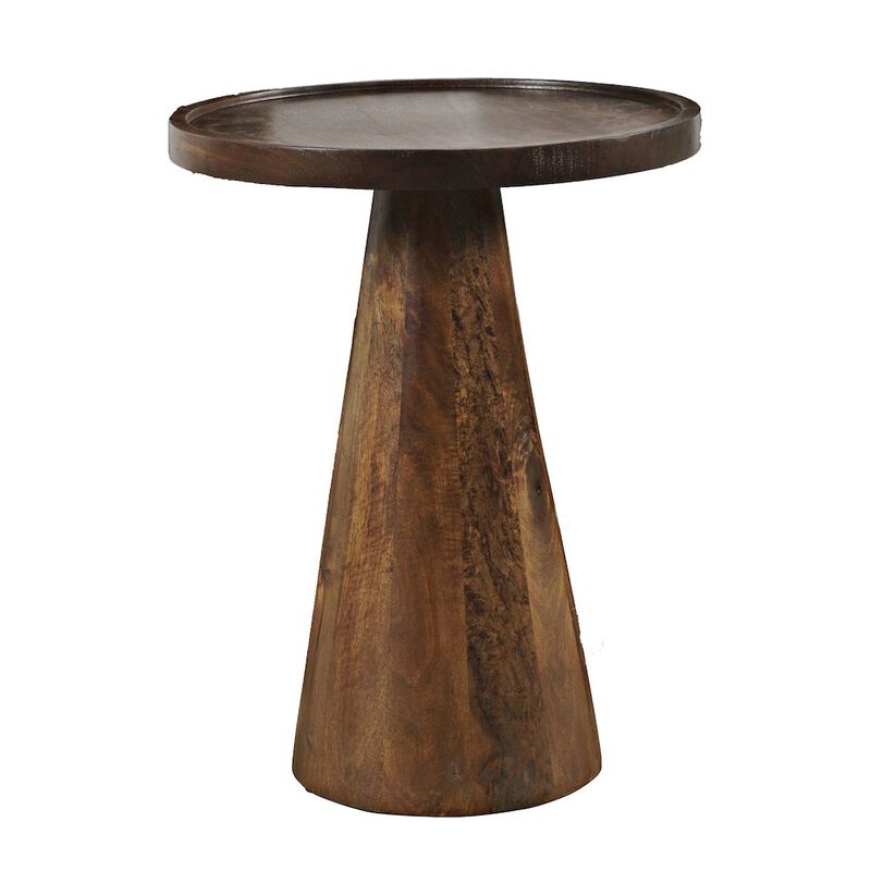 Jofran Knox Mid-Century Modern Solid Hardwood Round Accent Tables (Set of 3)