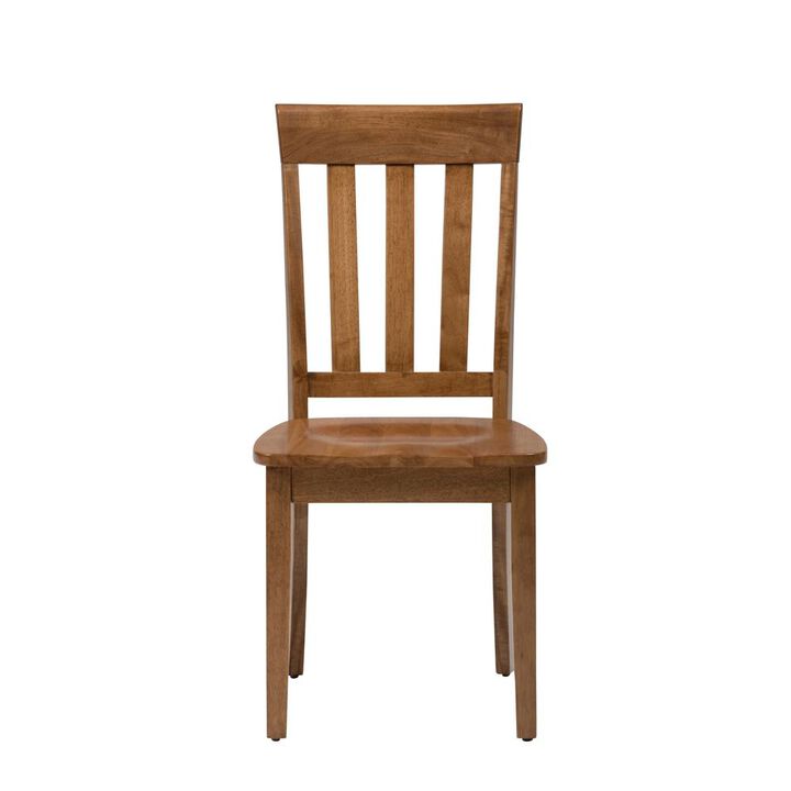Jofran Solid Wood Classic Slat Back Dining Chair (Set of 2)