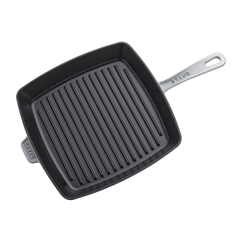 Staub Cast Iron 12-inch Square Grill Pan - Basil