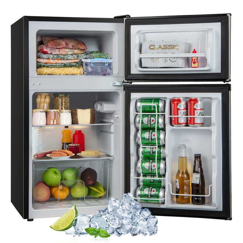 3.2 Cu. Ft Compact Mini Fridge with 5 Temperature Settings