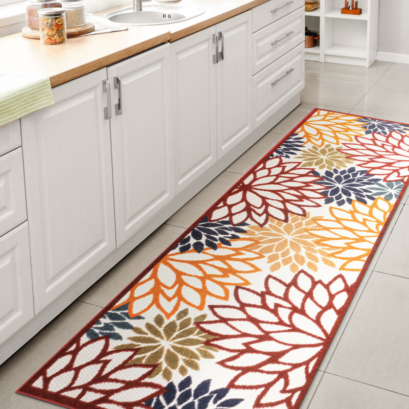 Minori Floral Indoor/Outdoor Area Rug