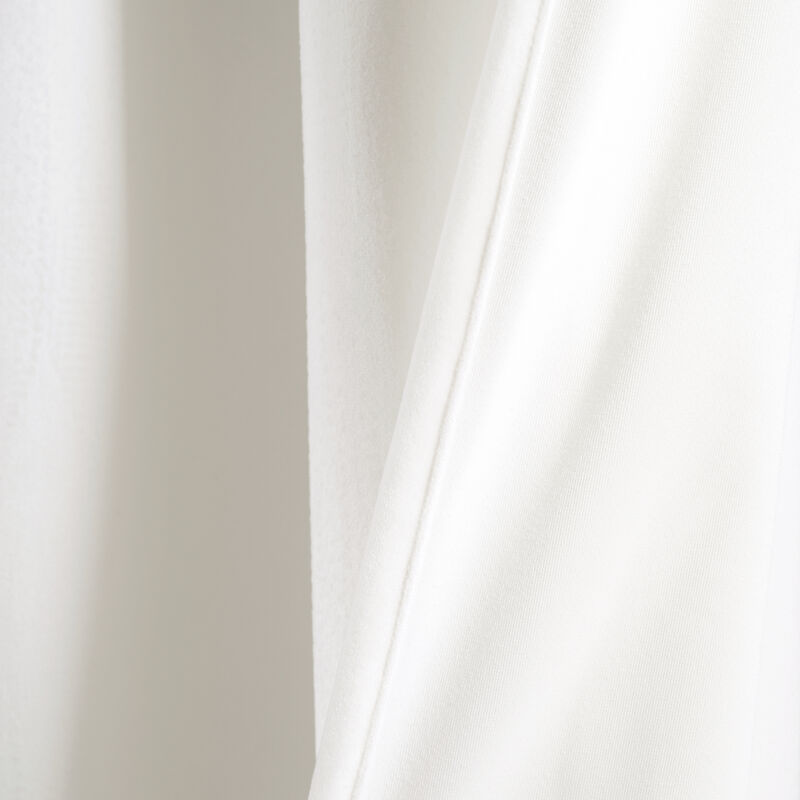 Prima Velvet Solid Light Filtering Window Curtain Panels