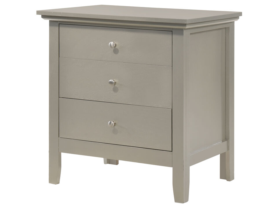 Hammond 3-Drawer Nightstand (26 in. H x 18 in. W x 24 in. D)