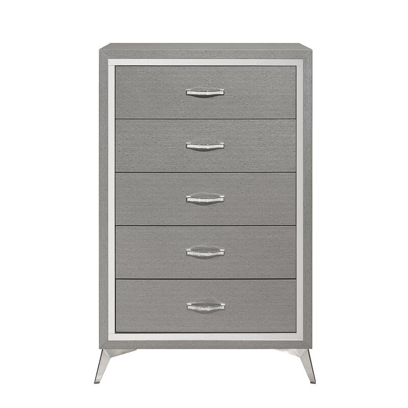 New Classic Furniture Huxley Chest-Gray