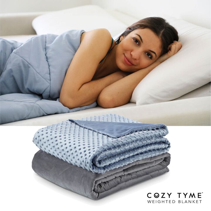 Cozy Tyme Isabis Weighted Blanket 25 Pound 72"x80" King Size