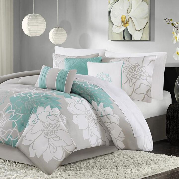 Belen Kox Printed 7pcs Comforter Set, Belen Kox