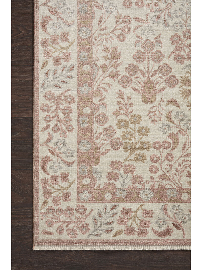 Holland HLD02 Blush 3'7" x 5'1" Rug by Rifle Paper Co.
