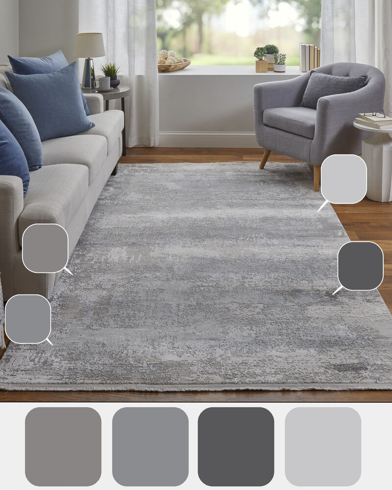 Cadiz 3888F Taupe/Gray/Silver 2'2" x 3'2" Rug